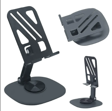 Soporte de metal giratorio para celular